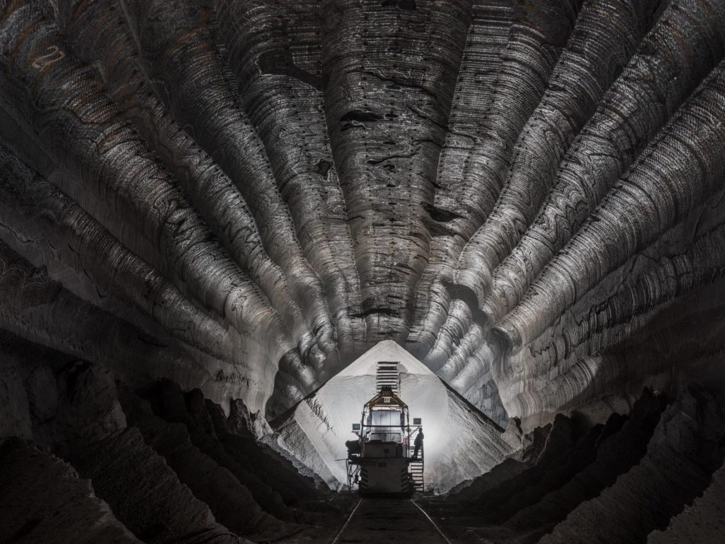 Uralkali Potash Mine #1, Berezniki, Russie, 2017. Photo © Edward Burtynsky, avec l’aimable autorisation de la Flowers Gallery, Londres.