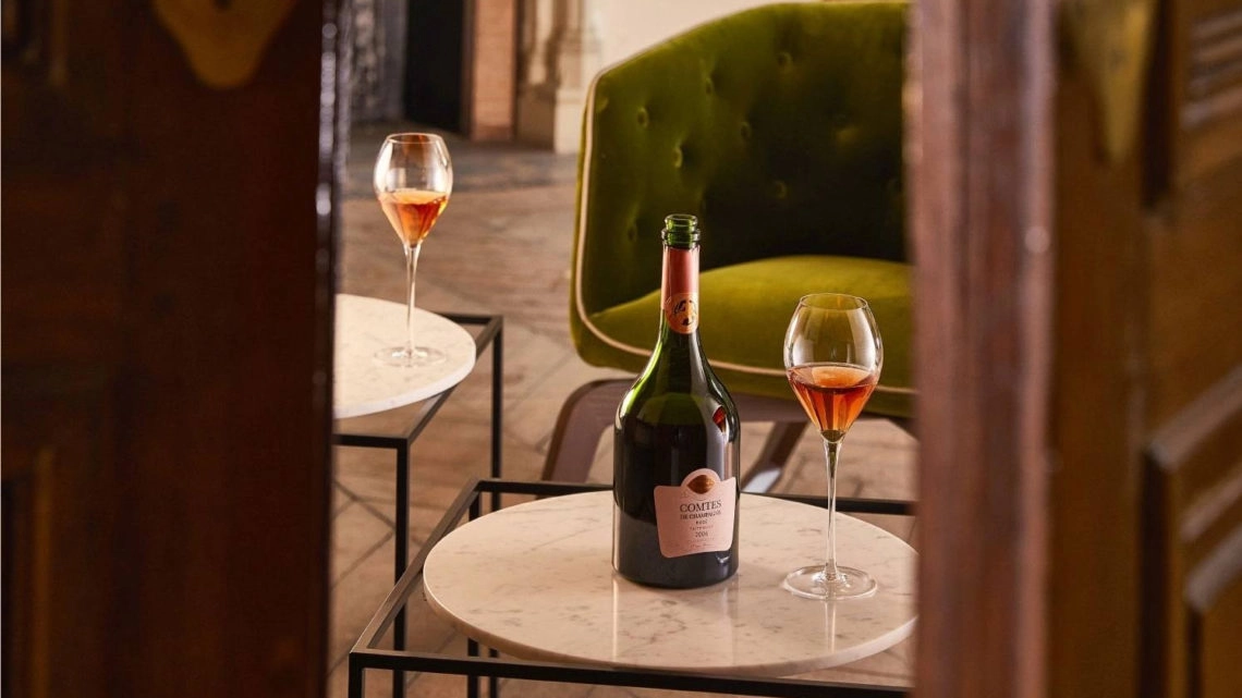 Le champagne rosé Le champagne rosé