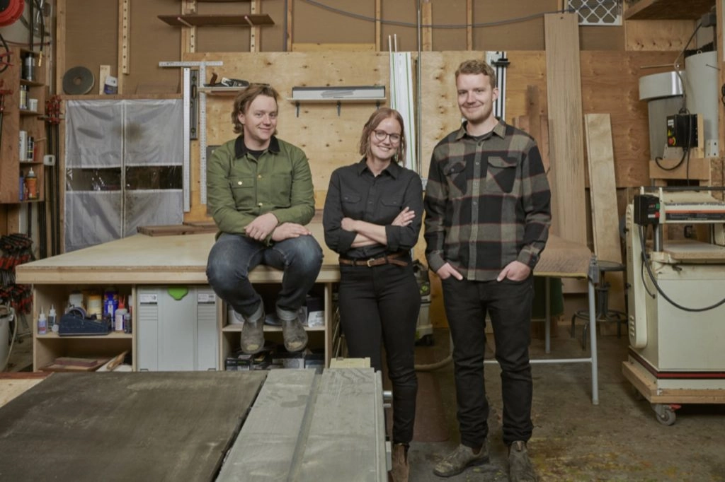 Les fondateurs du studio Adrian Martinus