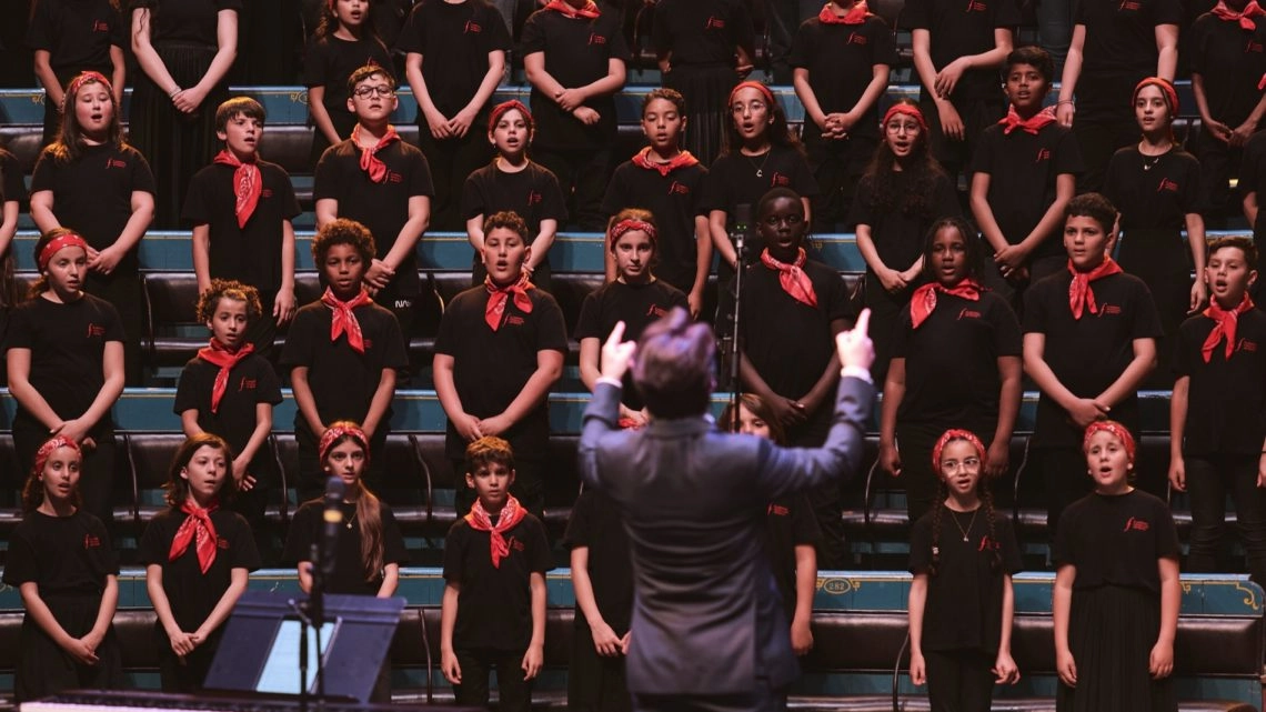130 enfants sur scène avec Sing'in 130 enfants sur scène avec Sing'in