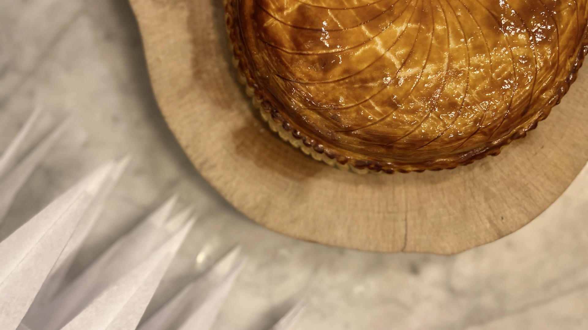 Galette des rois, volaille et champignons Galette des rois, volaille et champignons