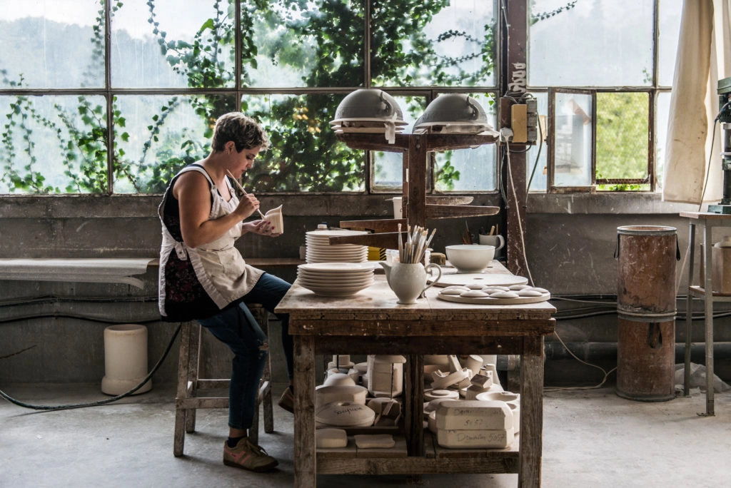 Atelier de porcelaine