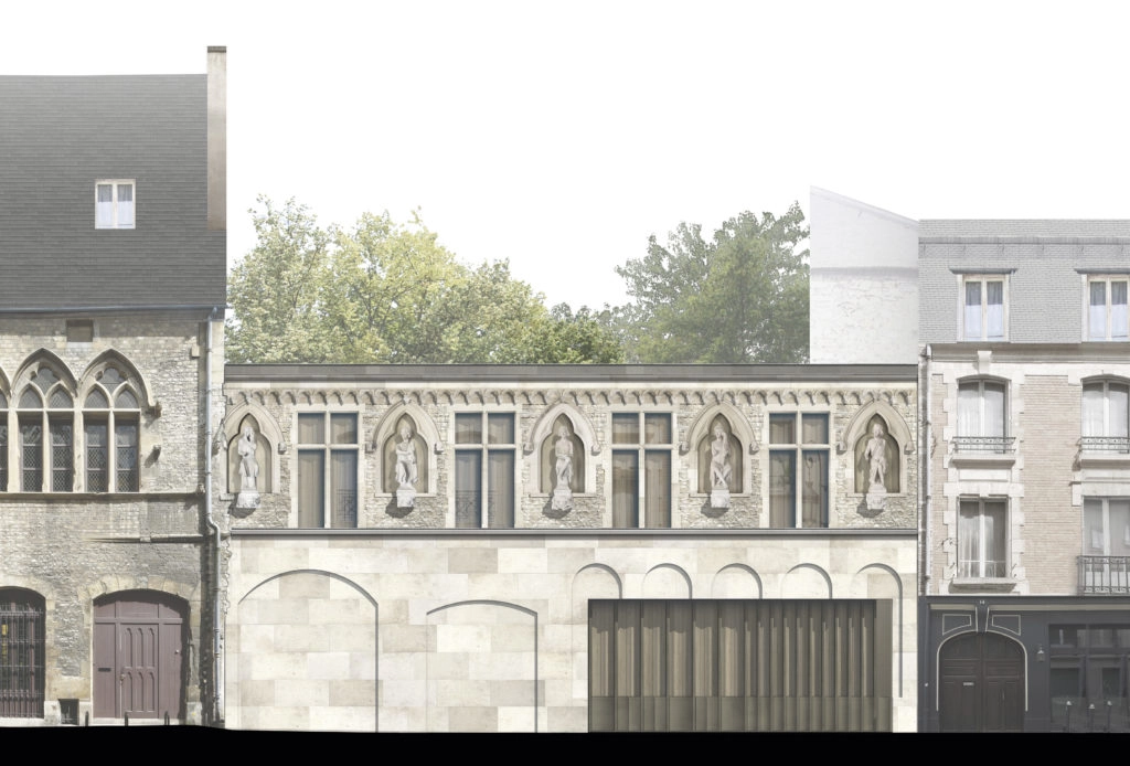 Projet de restitution de la façade
