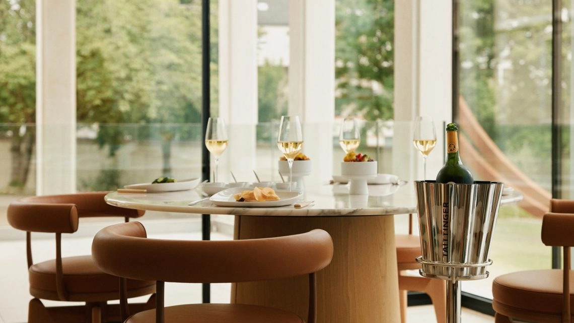 La nouvelle table de Taittinger La nouvelle table de Taittinger