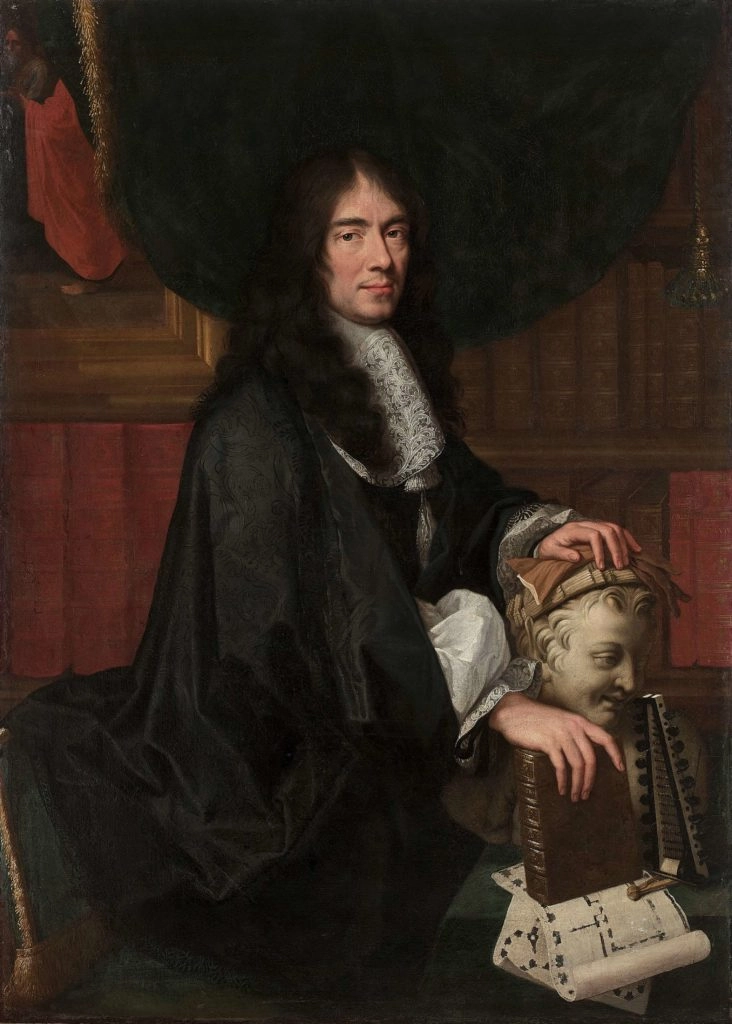 Charles Perrault par Charles Le Brun, 1670