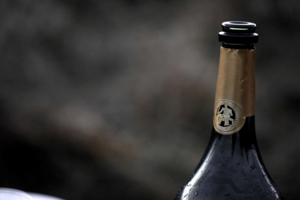 Bouteille comtes de champagne