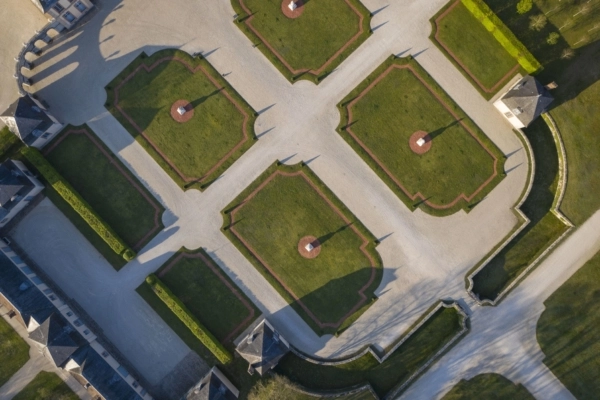 Les jardins du Château de la Motte Tilly