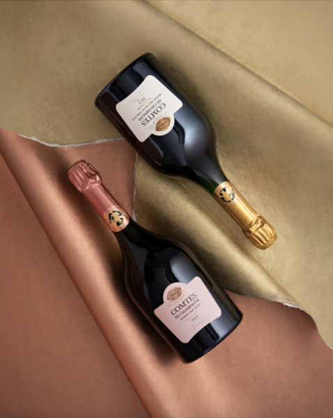 The instant duo Comtes - Champagne Taittinger